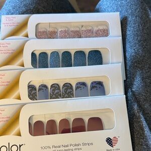 Retired Color Street Glitter and Design Nail Strips